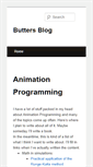 Mobile Screenshot of buttersblog.com